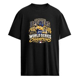 Milwaukee Brewers 2026 World Series Champions Mascot T-Shirt