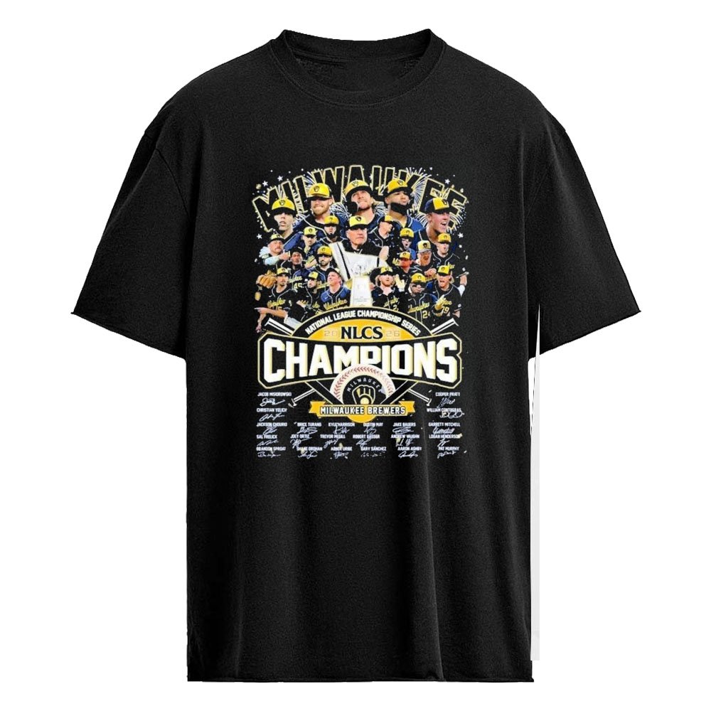 Milwaukee Brewers 2026 NLCS Champions Unisex T-Shirt