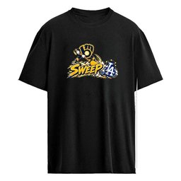 Milwaukee Brewers vs LA Sweep 4-0 2026 Champions Funny Shirt