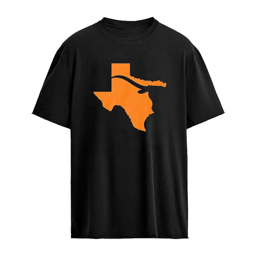 Texas And Longhorns Orange Horned Longhorn State Pride Shirt