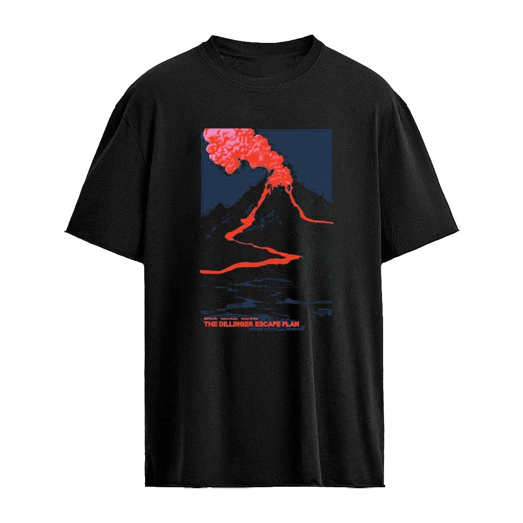 The Dillinger Escape Plan Seattle Wa October 27 2026 Shirt
