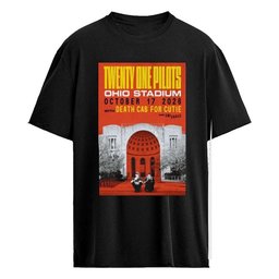 TOP x Death Cab for Cutie Oct 17 2026 Ohio Stadium Poster Shirt