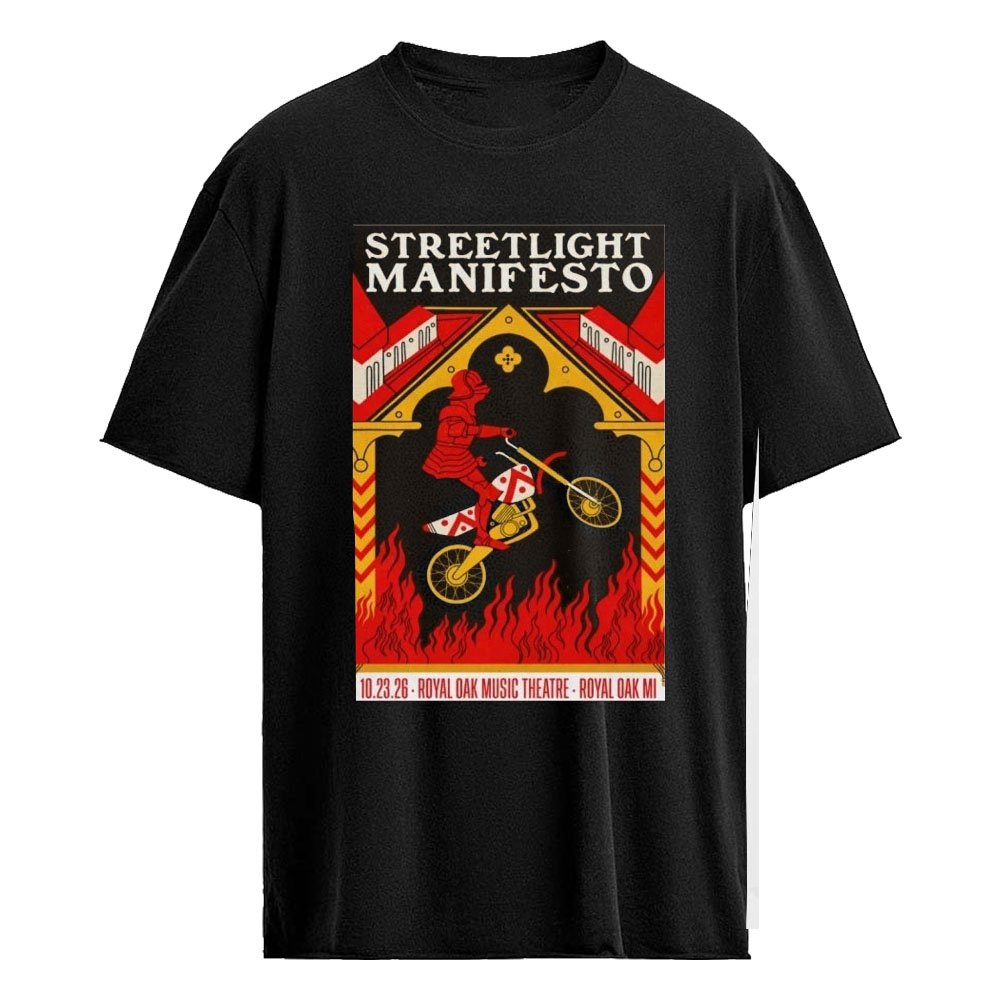 Streetlight Manifesto October 23 2026 Royal Oak Music Theatre Royal Oak Michigan Concert Poster
