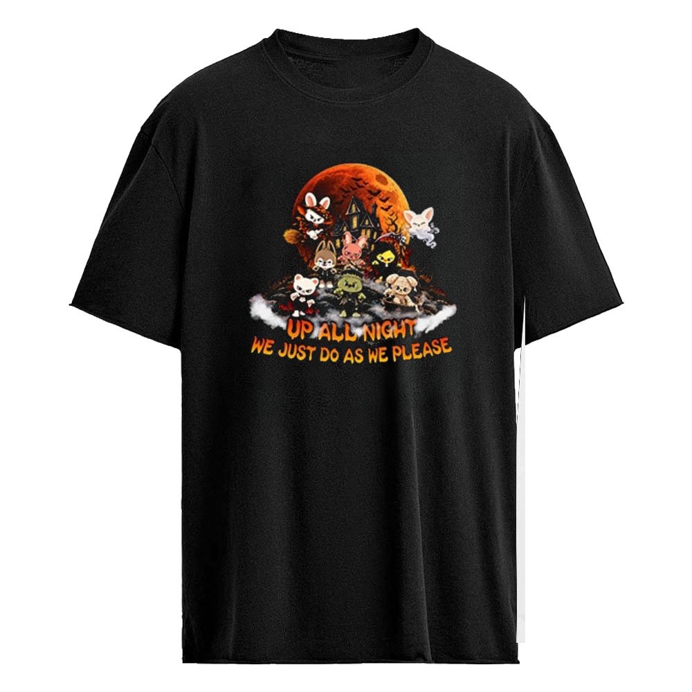 Stray Kids SKZOO Up All Night We Just Do As We Please Shirt