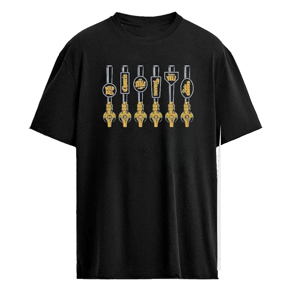 Wild Bill Chourio The Miz Turang Captain Yeli Rake Bauers Milwaukee Crew On Tap Shirt