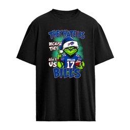 They Hate Us Because They Ain’t Us Bills Grinch Christmas 2026 Shirt