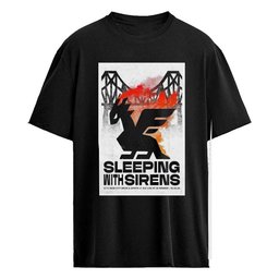 Sleeping With Sirens Rain City Drive Shyeye Grand Rapids MI Oct 24 2026 Concert Poster Shirt
