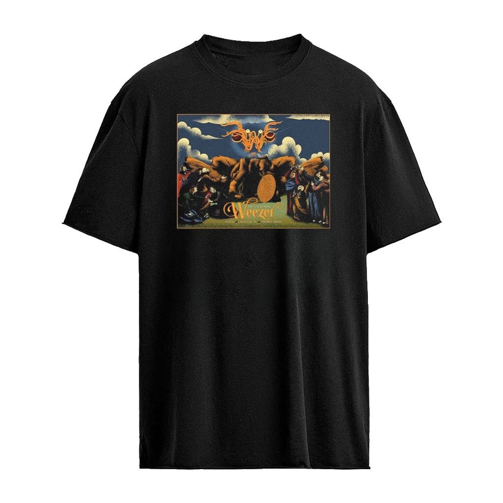 Weezer The Gathering Oct 23 2026 Las Vegas NV T-Mobile Arena T-Shirt