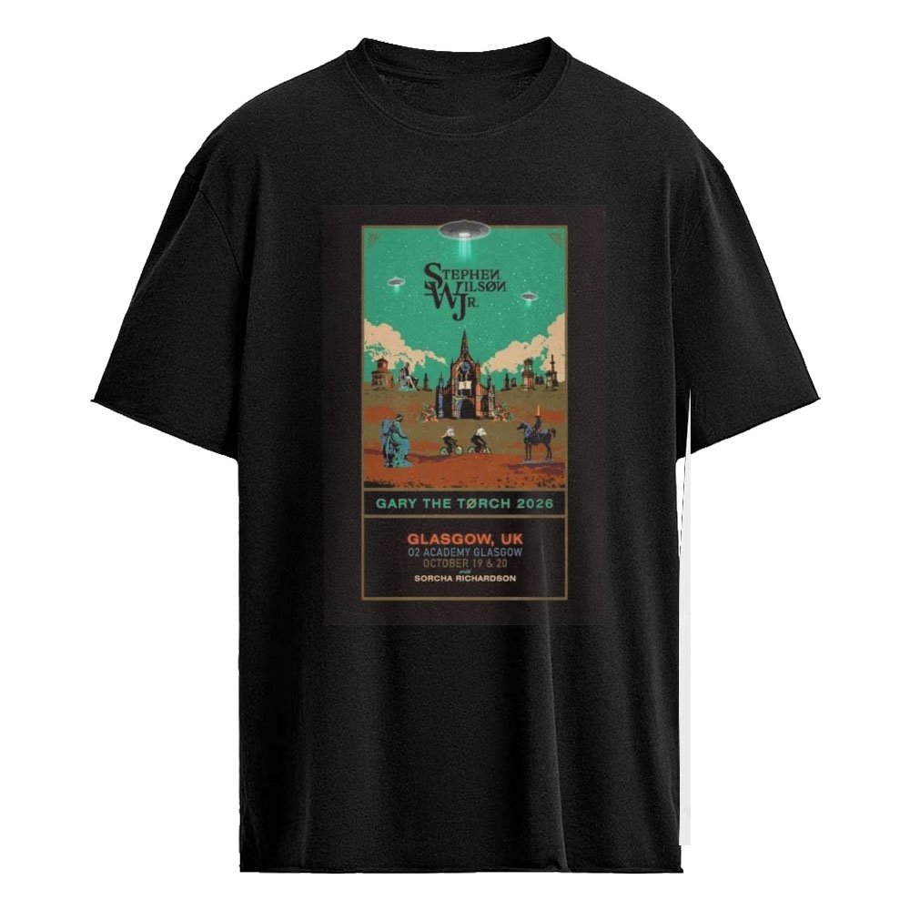 Stephen Wilson JR. October 19 2026, Glasgow UK Poster Shirt