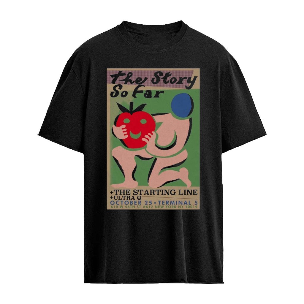 The Story So Far with The Starting Line and Ultra Q New York October 25 2026 Show Poster T-Shirt