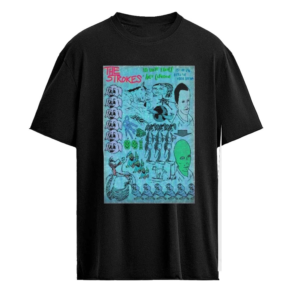 The Strokes Uber Arena Berlin, Germany October 15, 2026 Poster Shirt
