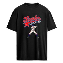 Sombr Austin, Texas 10.20.2026 Baseball T-Shirt
