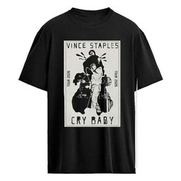 Vince Staples Cry Baby 2026 Tour Show Poster Limited Edition Shirt