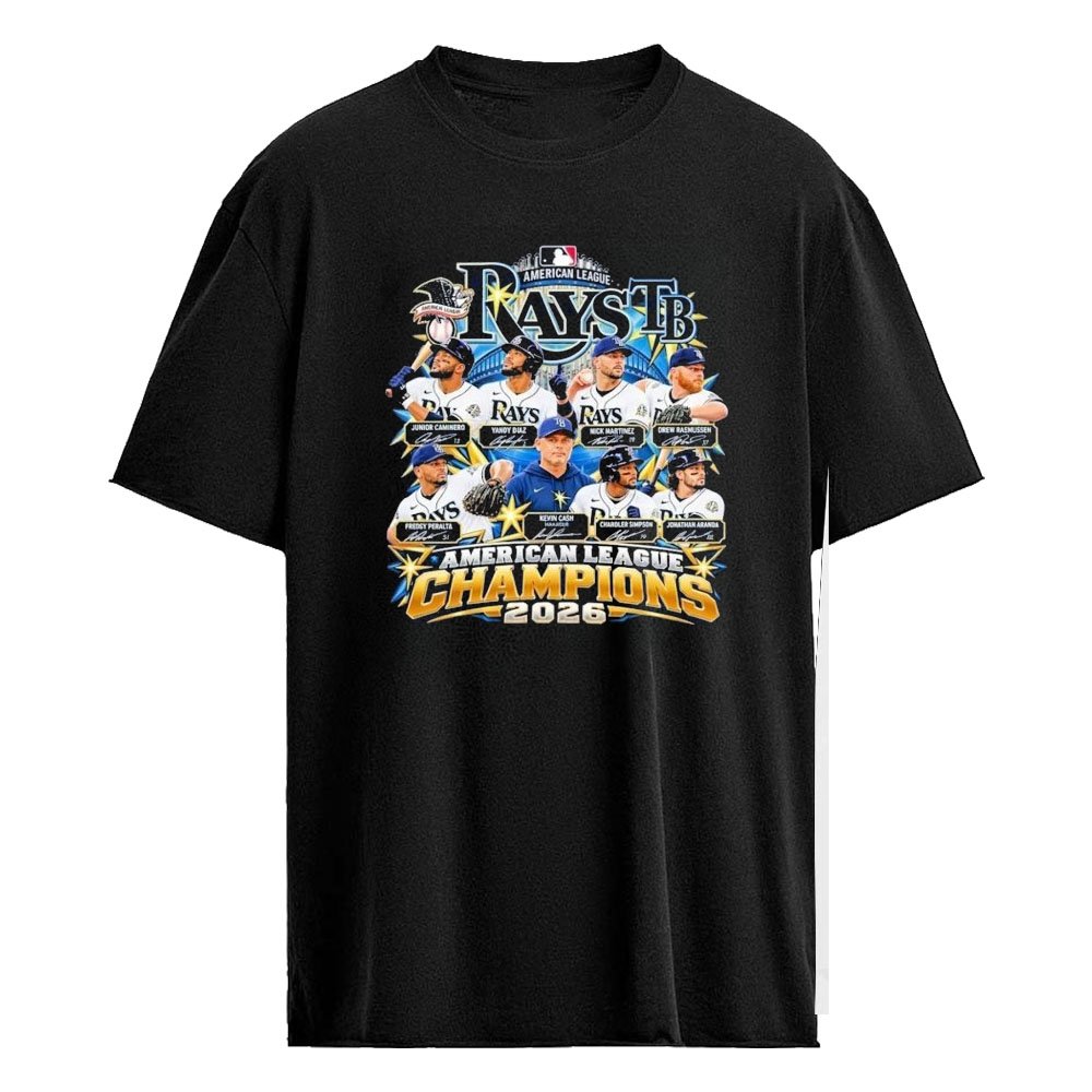 Tampa Bay Rays American League Champions 2026 Shirt