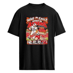 War Eagle Upset In Athens Tigers Vs Georgia 27 24 Shirt