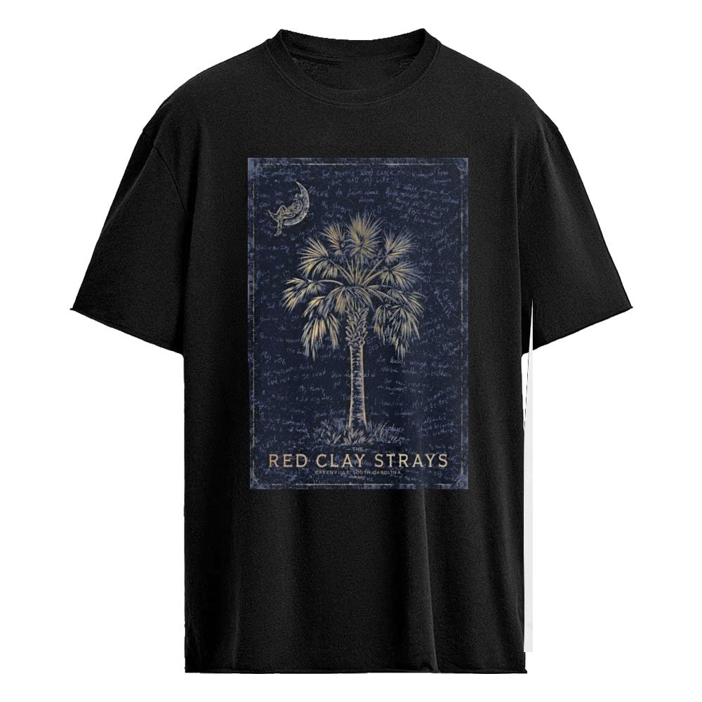 The Red Clay Strays Greenville 10.18.2026 Bon Secours Wellness Arena Show Poster Shirt