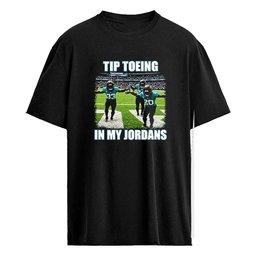 Tip Toeing In My Jordans Jacksonville Jaguars Shirt