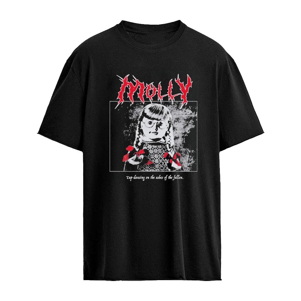 Wavey Goods Molly Hardcore Death Metal Girl Doll Shirt