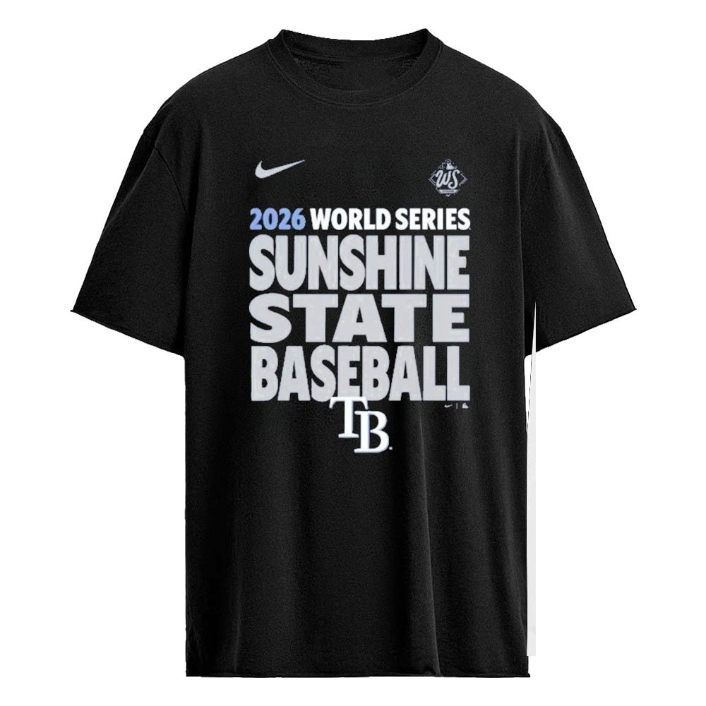 Tampa Bay Rays Nike 2026 World Series T-Shirt