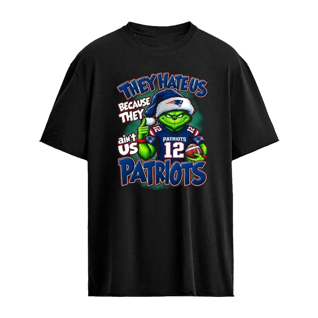They Hate Us Because They Ain’t Us Patriots Grinch Christmas 2026 Shirt