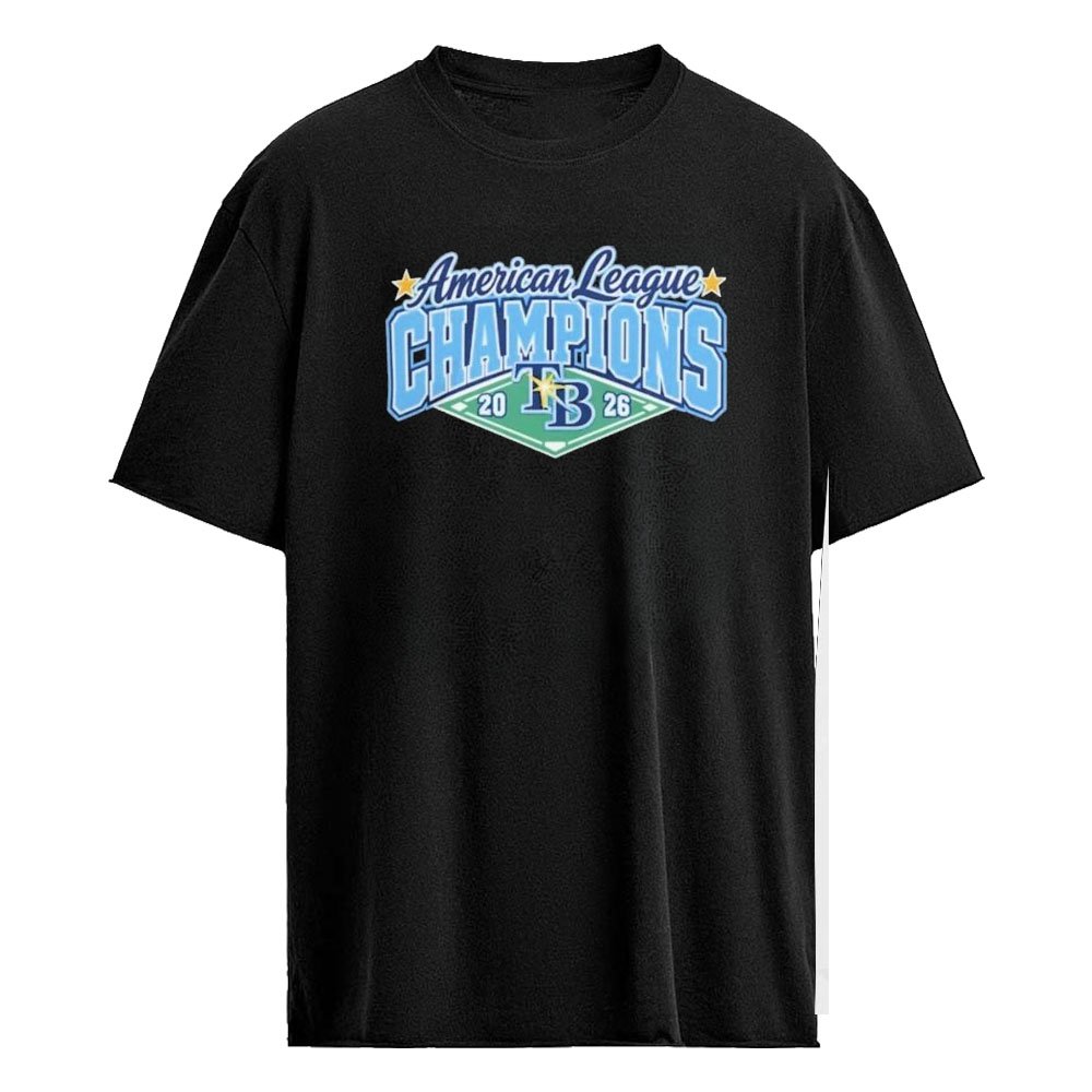 Tampa Bay Rays 2026 American League Champions T-Shirt