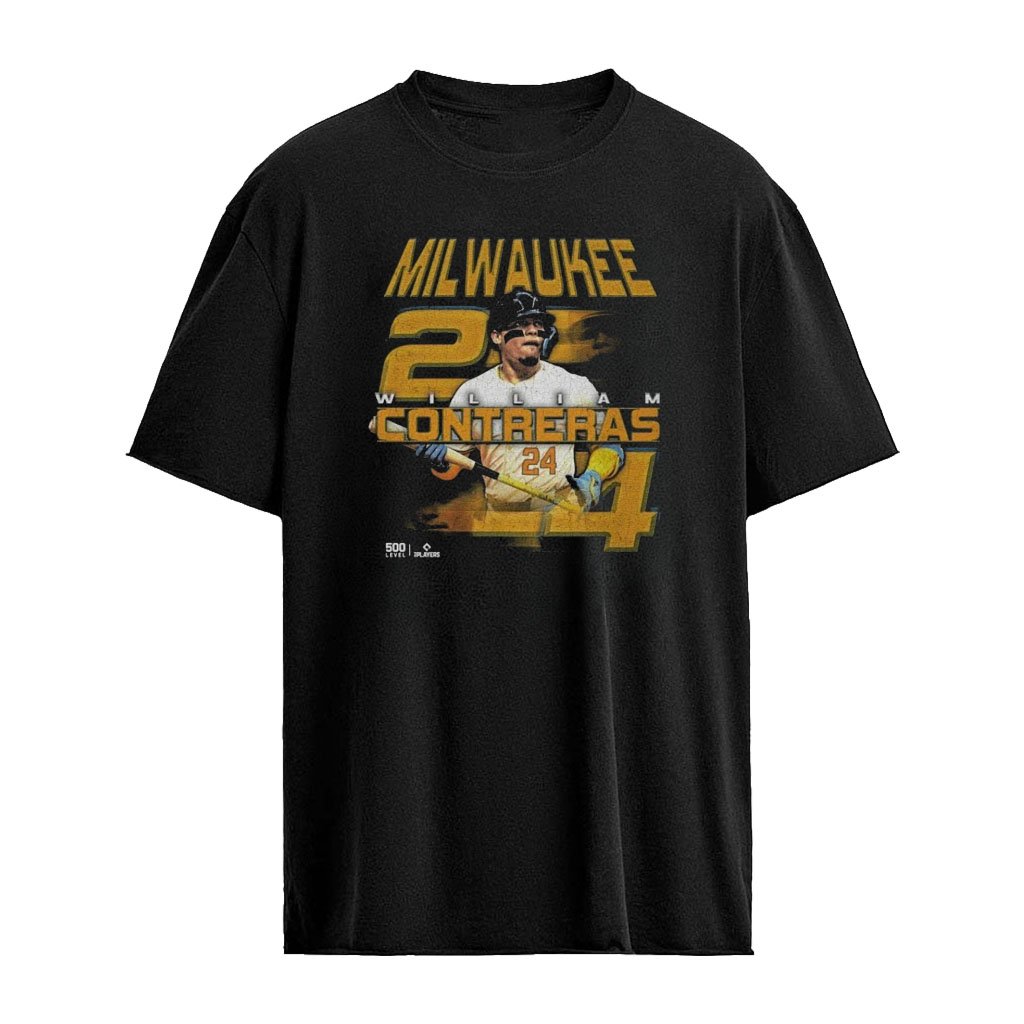 William Contreras Milwaukee Grunge T-Shirt