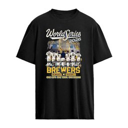 World Series 2026 Milwaukee Brewers One City, One Team, One Dream T-Shirt