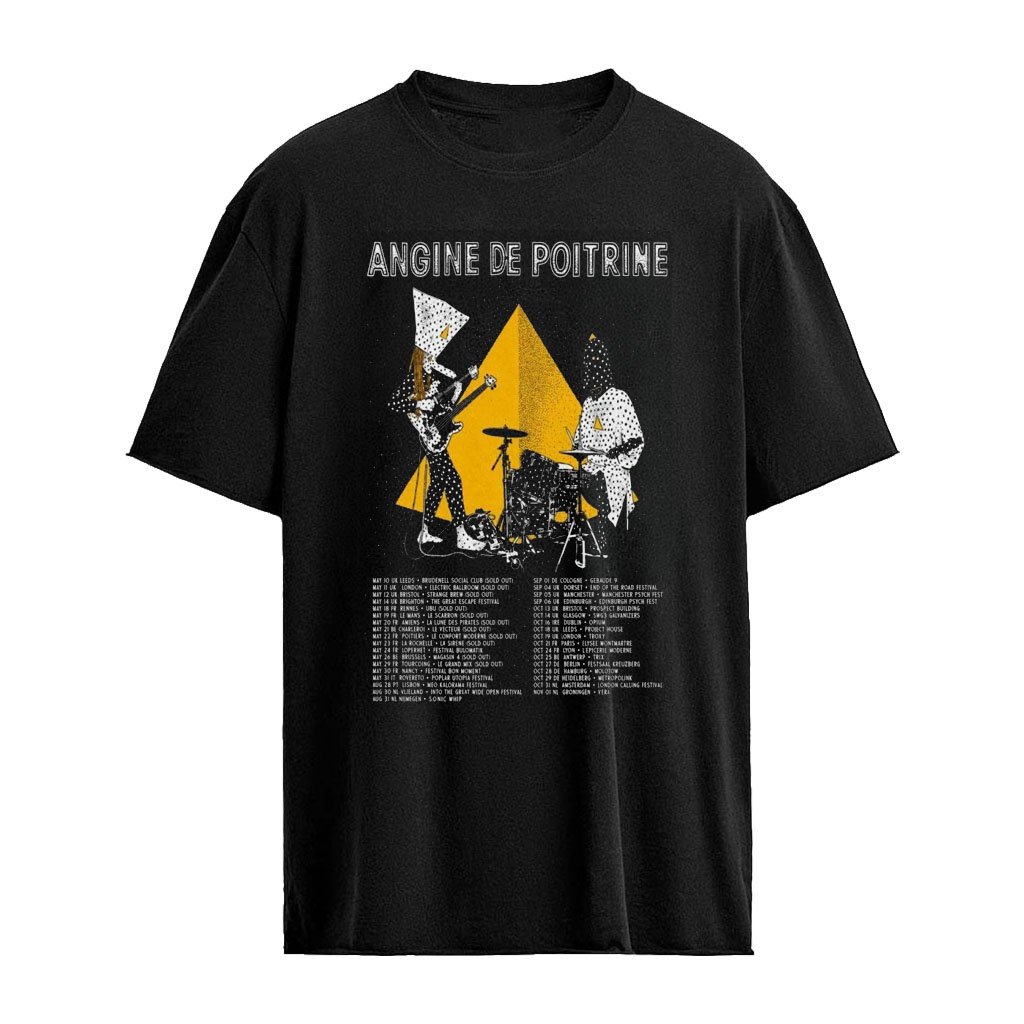 Angine de Poitrine October Tour 2026 Poster T-Shirt