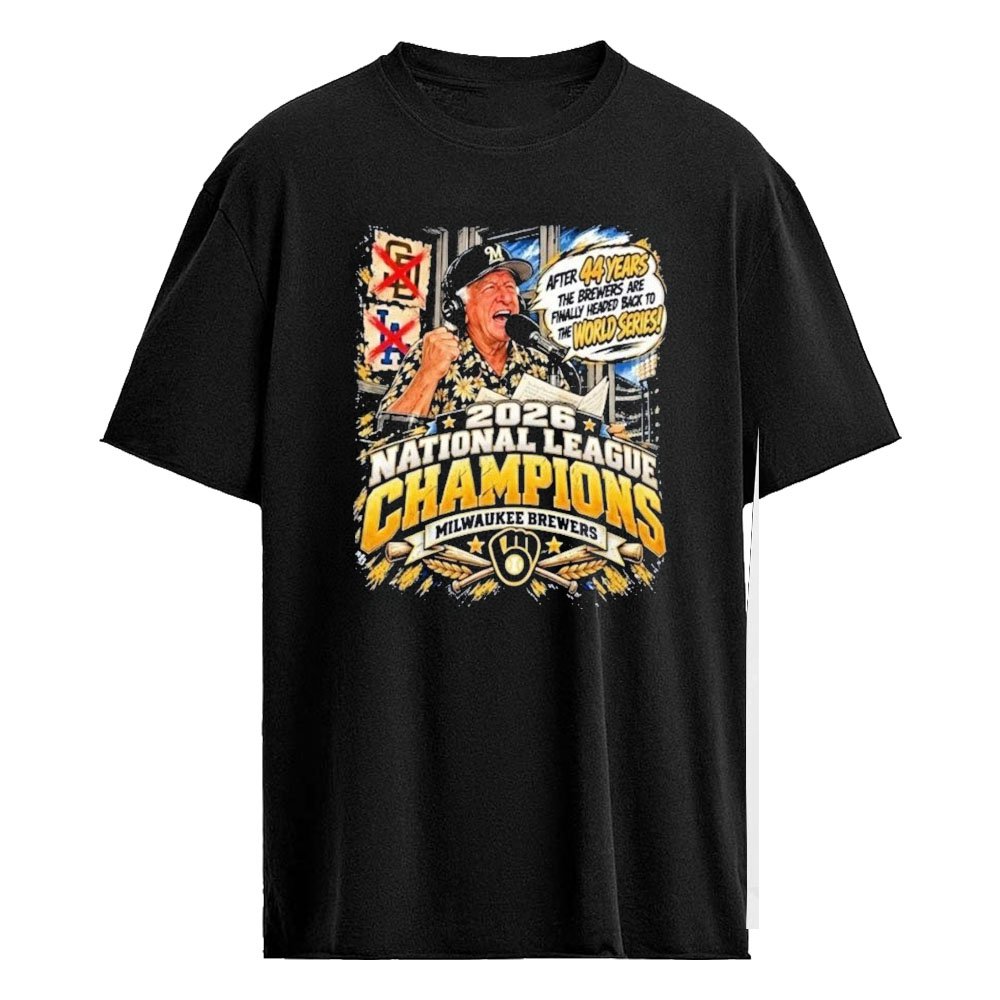 After 44 Years The Brewers Are Finally Headed Back To The World Series 2026 Shirt