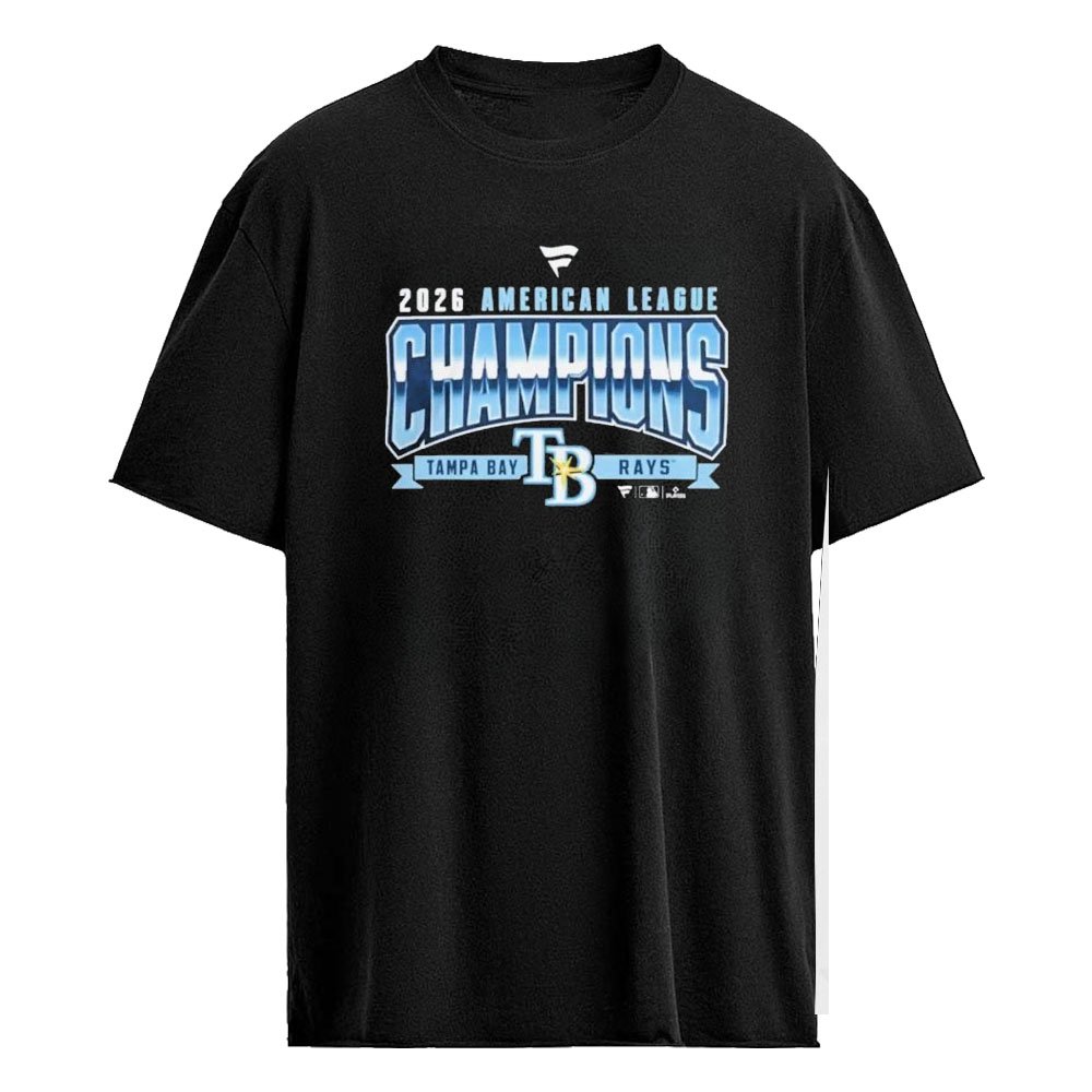 2026 American League Champions Tampa Bay Rays MLB T-Shirt