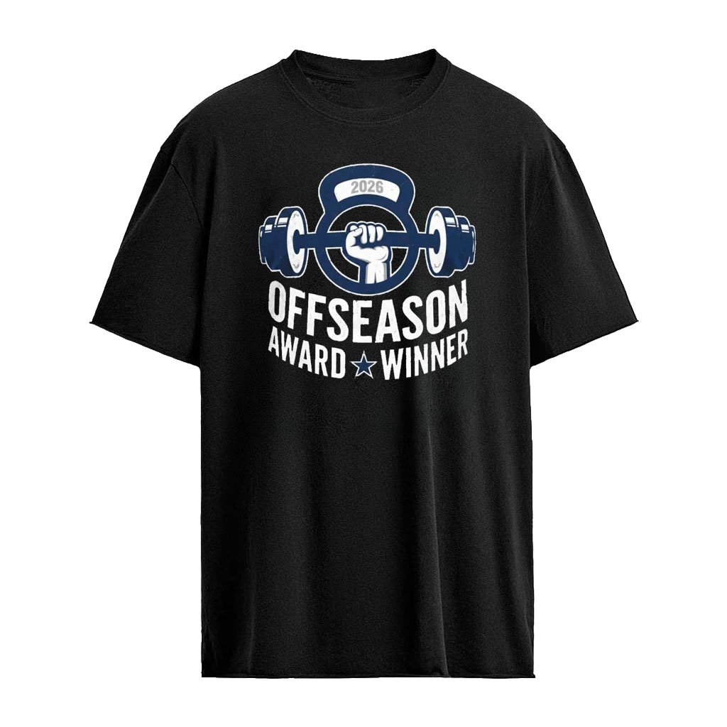 2026 Tony Pollard Offseason Award Winner Weightlifting Shirt