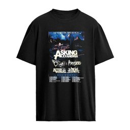 Asking Alexandria Born Of Osiris I See Stars 10 Years In The Black Tour Poster Shirt
