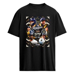 2026 World Series MLB Tampa Bay Rays Vs Milwaukee Brewers October 23 31 2026 Poster Shirt