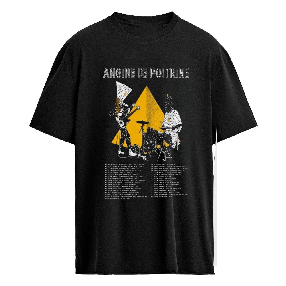 Angine de Poitrine October Tour 2026 Poster Shirt