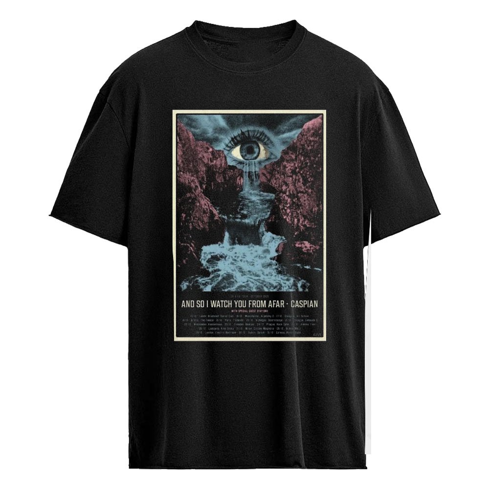 AND SO I WATCH YOU FROM AFAR x CASPIAN UK & EU October 2026 Poster Shirt