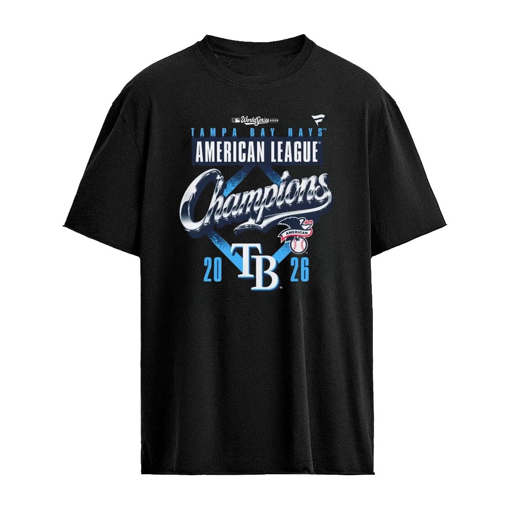 Tampa Bay Rays 2026 AL Champions Locker Room Shirt