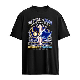 Brewers Vs Rays World Series 2026 Two Leagues One Title Shirt