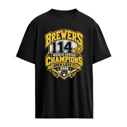 Brewers 114 Wins World Series Champions Brew Lieve It 2026 Shirt
