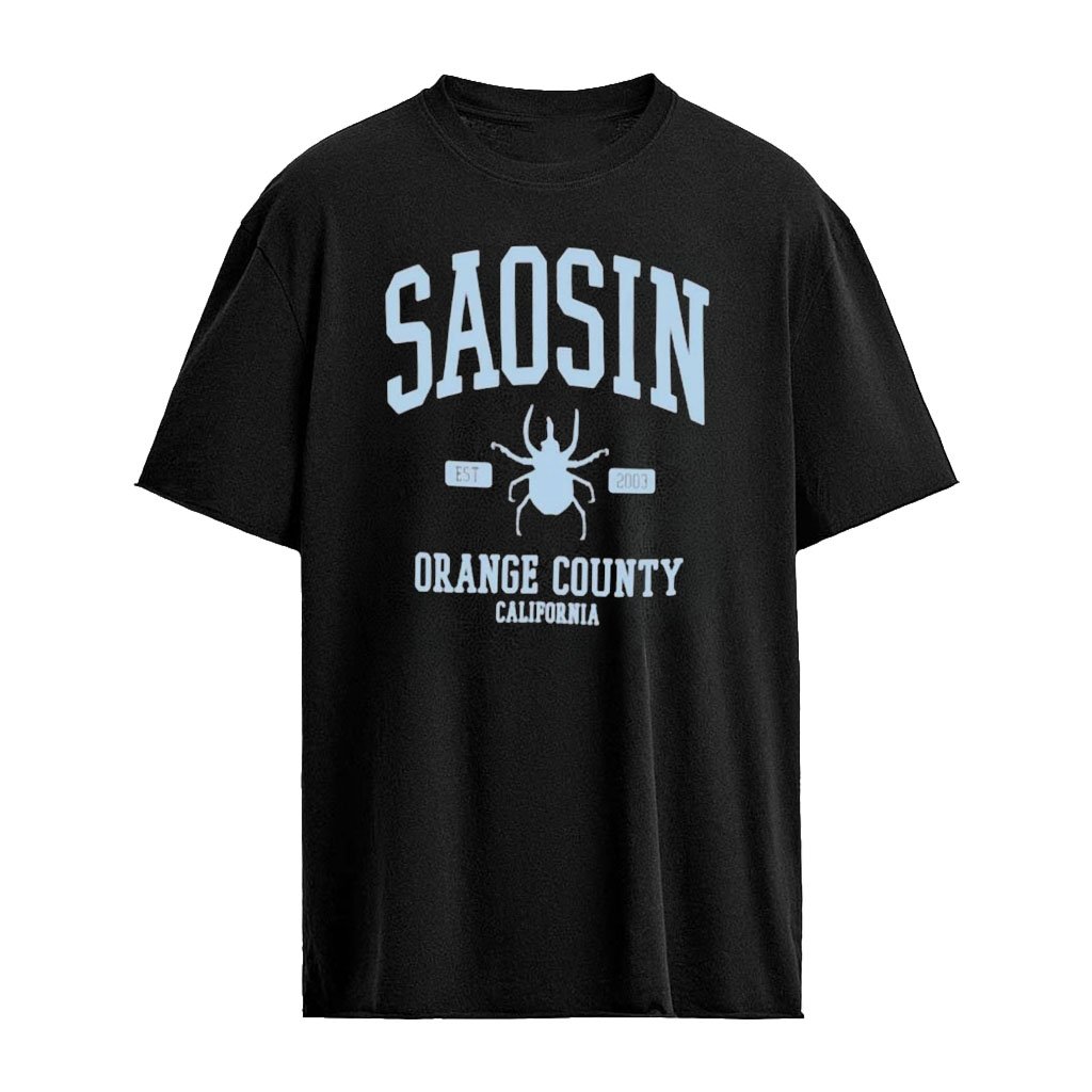 Saosin EST 2003 Orange County California Beetle 2026 Tour T-Shirt