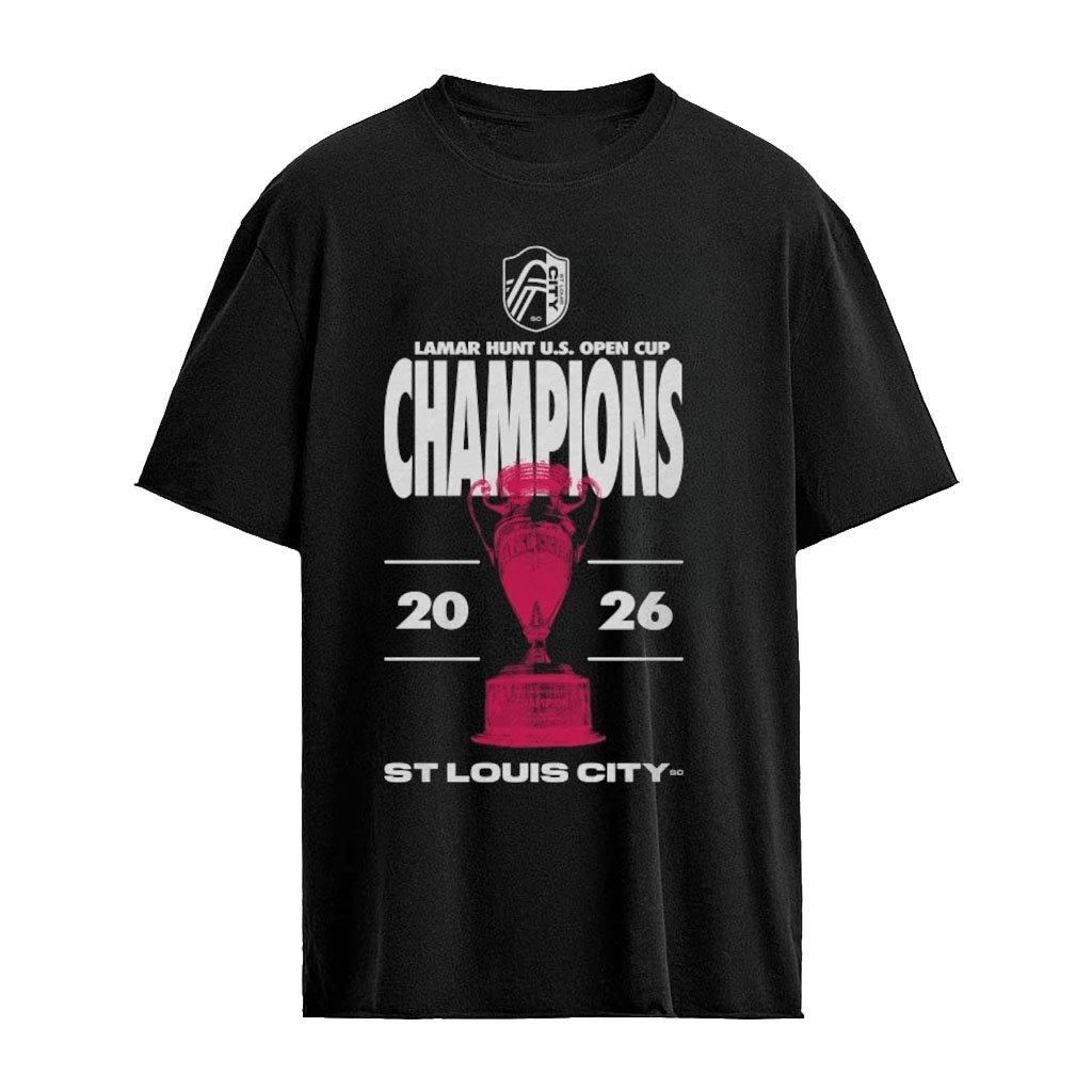 St. Louis City SC U.S. Open Cup Champions 2026 T-Shirt