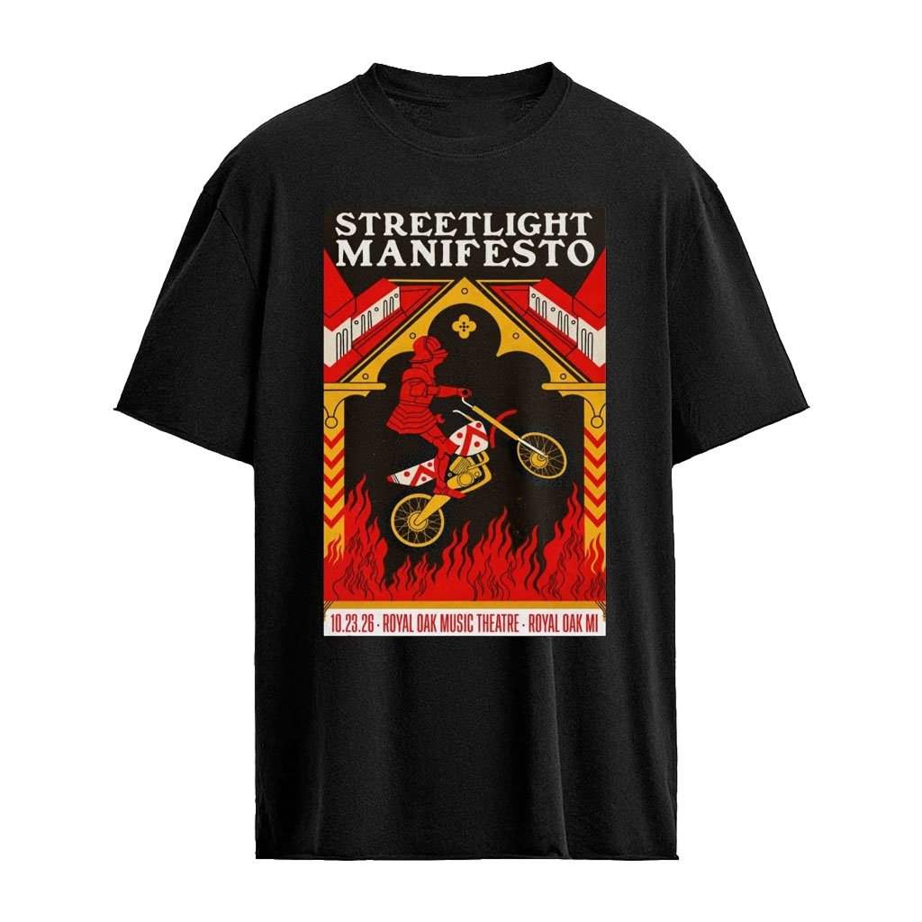 Streetlight Manifesto October 23 2026 Royal Oak Music Theatre Royal Oak Michigan Concert Poster Li