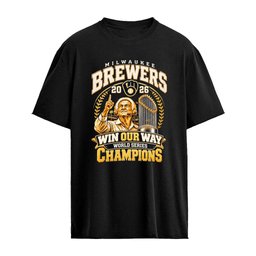 Brewers Bob Uecker World Series Champions 2026 Shirt
