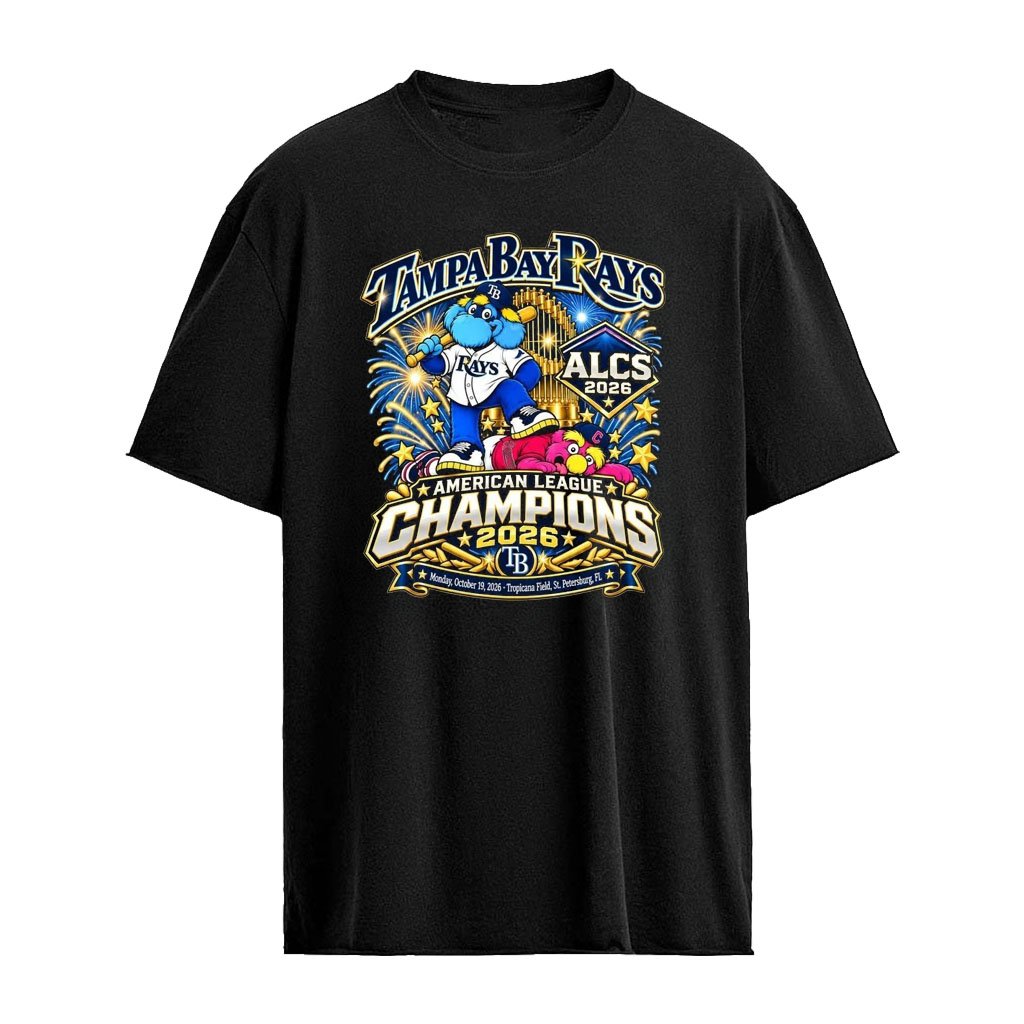 TB Rays ALCS American League Champions Fireworks 2026 Shirt