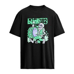 Blink 182 Skeleton Drum Shirt