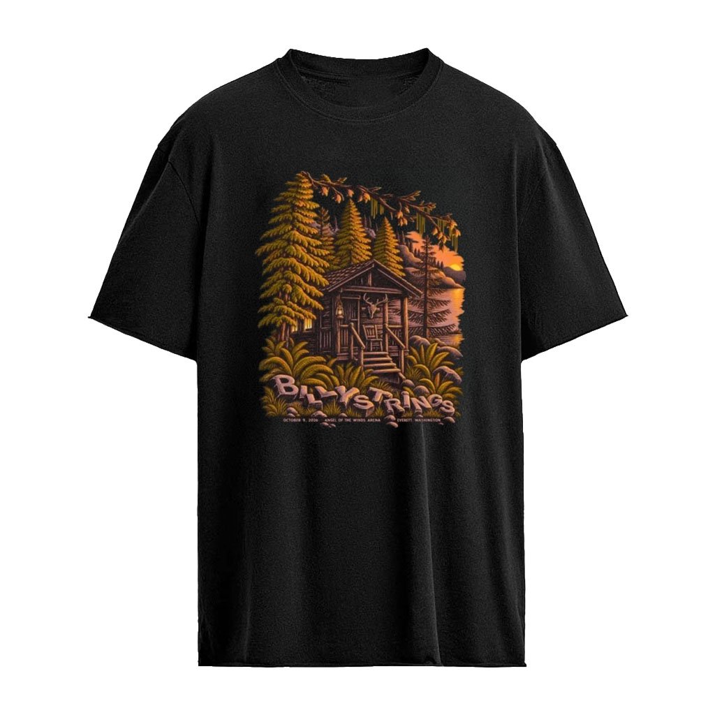 Billy Strings Everett, Washington T-Shirt October 09 2026 T-Shirt