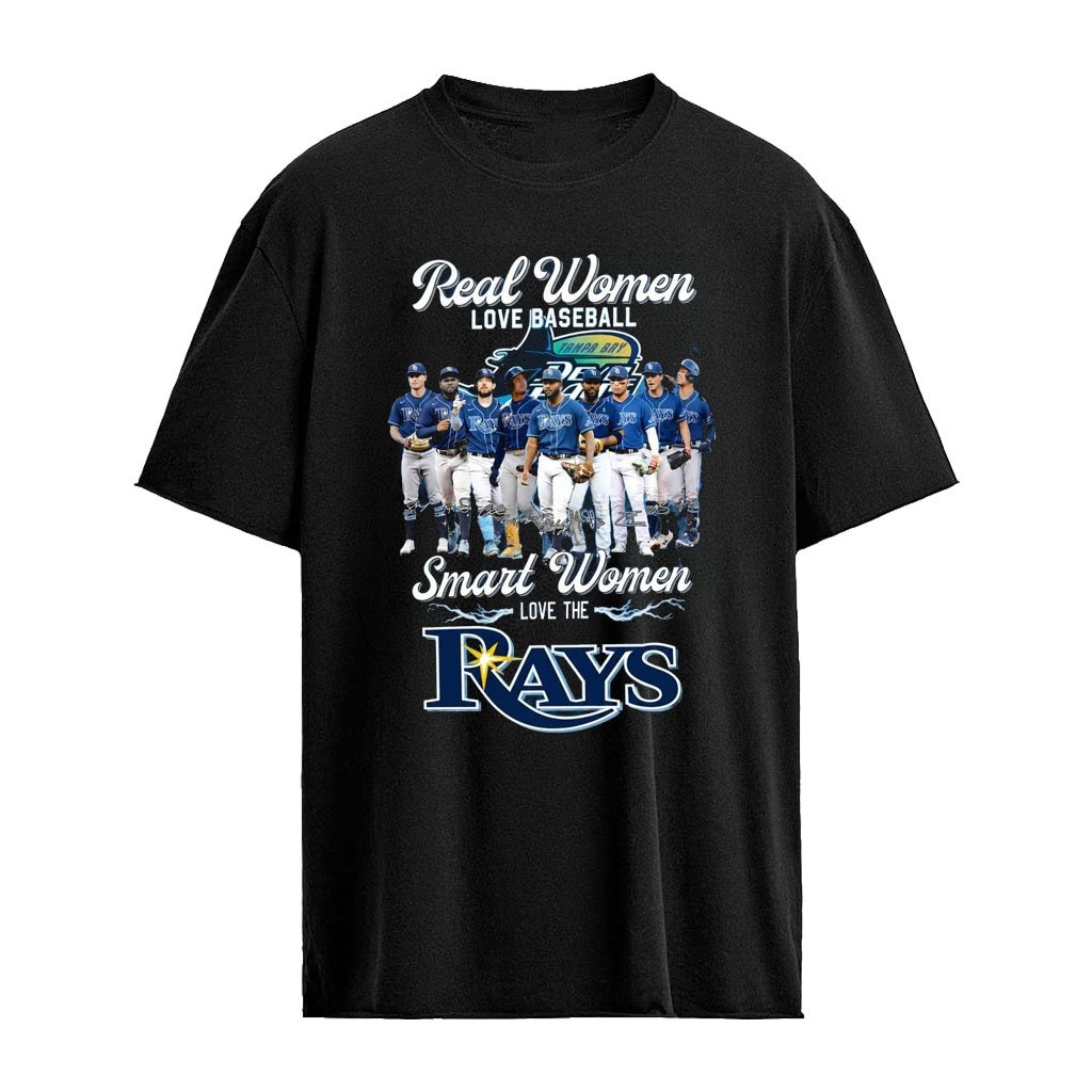 TB Rays Real Women Love Baseball Smart Women Love the Rays World Series 2026 Shirt