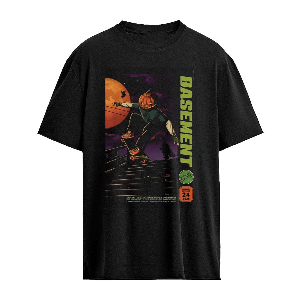 Basement High Vis Big Boy October 24 2026 The UC Theatre Berkeley CA Limited Concert Poster T-Shir