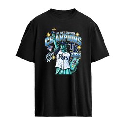 TB Rays AL East Division Champions Rays Up Statue of Liberty 2026 Shirt