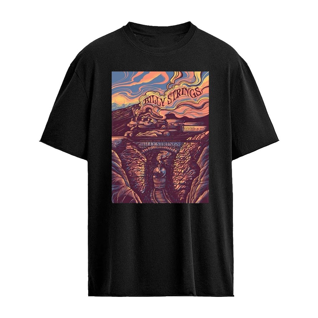 Billy Strings Event Poster At Tivoli Theatre In Chattanooga TN On October 20 21 2026 T-Shirt
