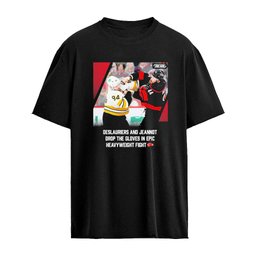 Deslauriers And Jeannot Drop The Gloves In Epic Heavyweight Fight Shirt